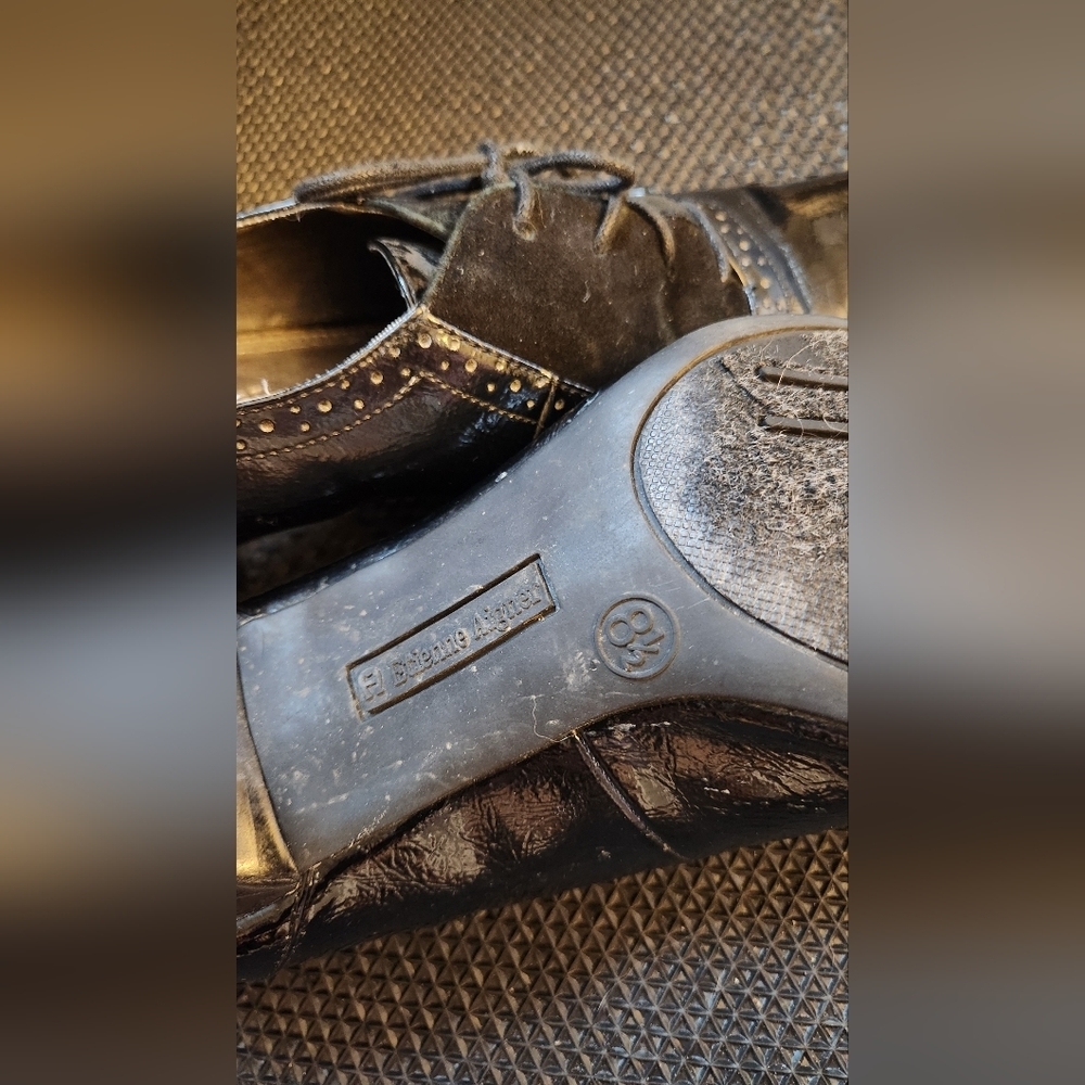 Etienne Aigner Black Heeled Shoes - Picture 5 of 12